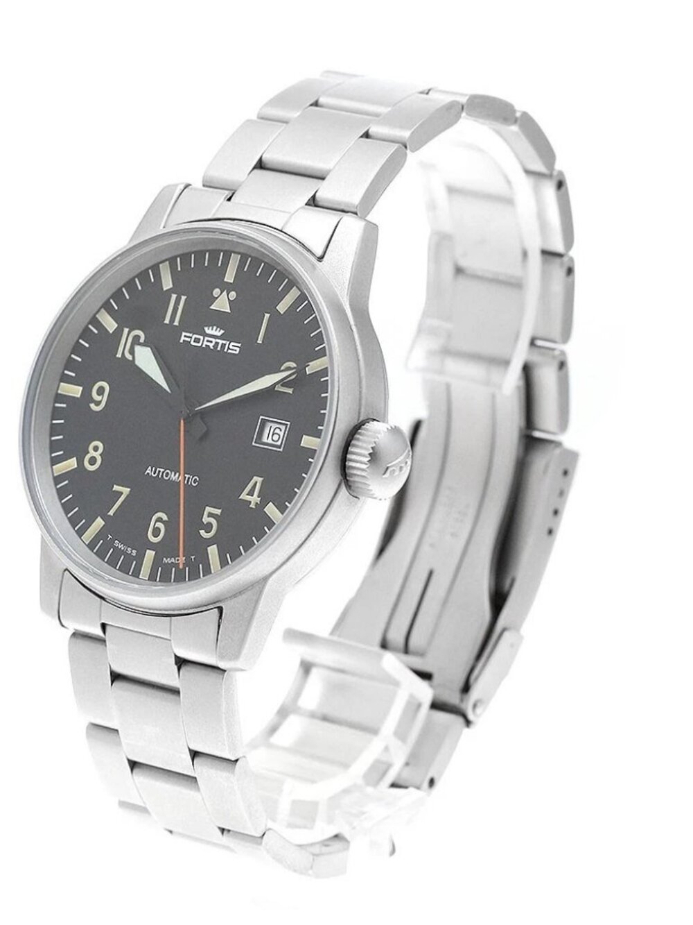FORTIS Freegar Classic 595.10.46.1 Date black Dial Automatic Men's Watch_956888